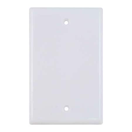 Chiptech, Inc Dba Vertical Cable Vertical Cable, Blank (O) Port Keystone Wall Plate (Flush) White 304-J2630/OP/WH
